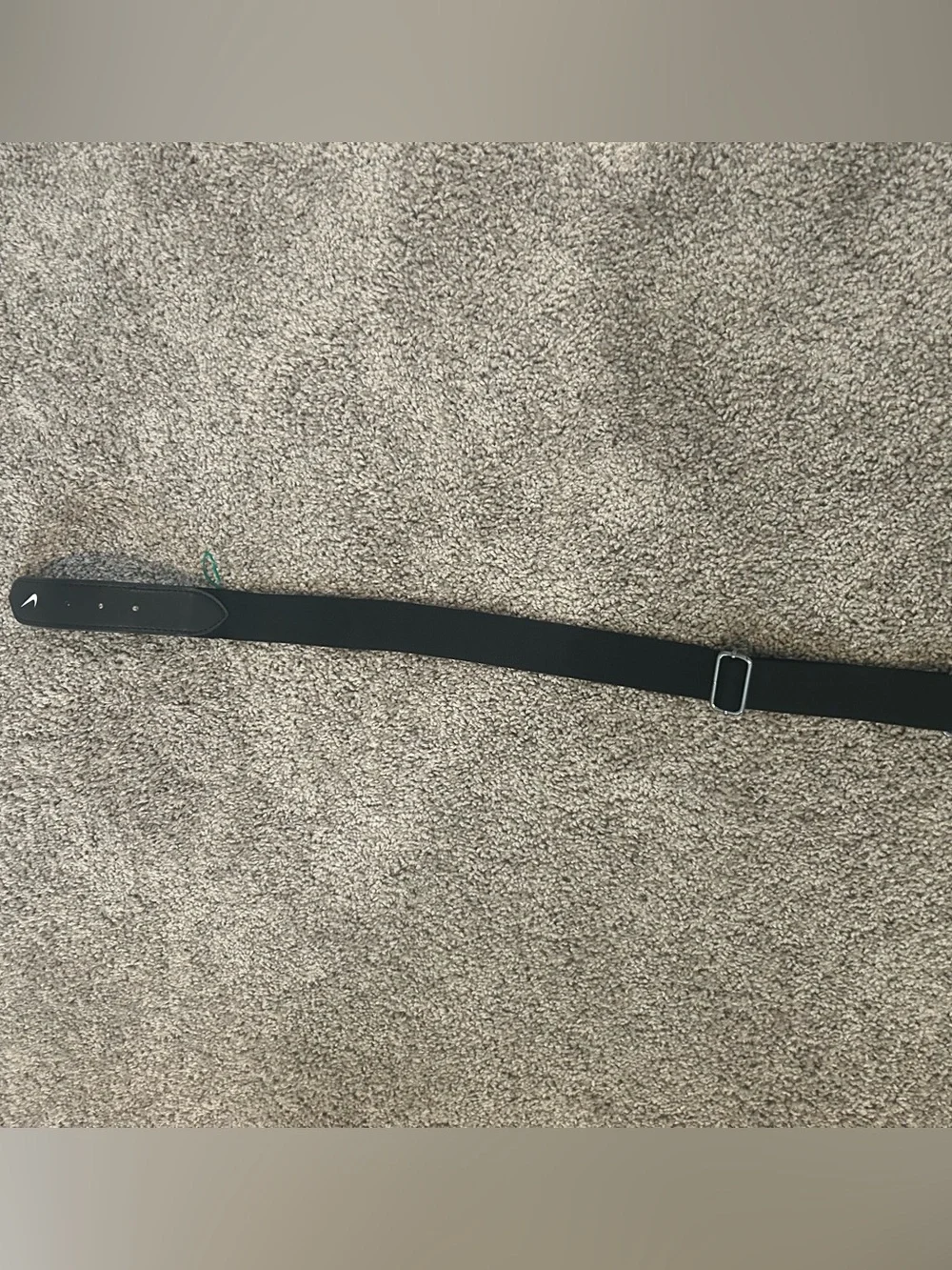 Nike Black Adjustable Kids Belt with Metal Slider